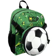 Luna: Must Team fotbalový jednoprostorový batůžek pro předškoláky s odepínatelnou ledvinkou 28x14x33 cm