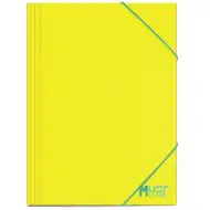 Luna: Must Team žlutá gumová složka 25x35 cm