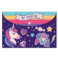 Luna: Must složka s patentem s jednorožcem A/4