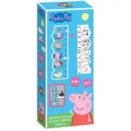 Luna: Peppa Pig omalovánkové měřítko výšky, maxi puzzle 25 dílků