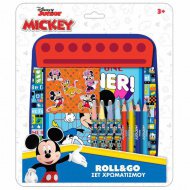 Luna: Roll&amp;Go Mickey Mouse omalovánky set