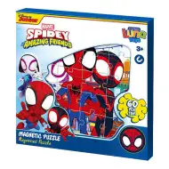 Luna: Spidey a jeho přátelé - magnetické puzzle s motivem, 3x20 dílků