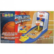 Luna: Stolní basketbalová sada pro zručnost s dvojitým košem 38x23cm