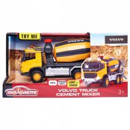 Majorette: Volvo betonmíchačka s osvětlením a zvukem 19cm - Simba Toys