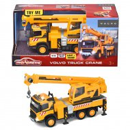 Majorette: Volvo jeřábový nákladní automobil se světlem a zvukem 22 cm - Simba Toys