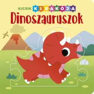 Malé puzzle 2. - Kniha puzzle s dinosaury