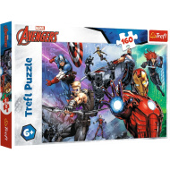 Marvel Avengers: Vždy připraven 160dílné puzzle - Trefl