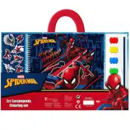 Marvel: Omalovánka Spider-Mana s vodovými barvami a samolepkami.
