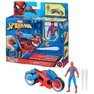 Marvel: Spider-Man - Web Blast Cycle s figurkou Spider-Mana - Hasbro