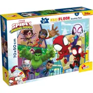 Marvel Spidey 2 v 1 maxi 24dílné puzzle a omalovánka 70x50 cm - Lisciani