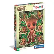 Marvel Strážci galaxie Groot 104dílné supercolor puzzle - Clementoni
