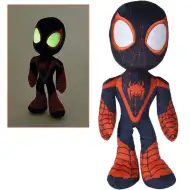 Marvel: Úžasní přátelé - Plyšový Spiderman Miles Morales s očima svítícíma v temnotě 25cm