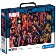 Marvel superhrdinové puzzle s 1000 díly v kufru na ukládání - Clementoni