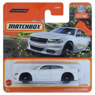 Matchbox: 2018 Dodge Charger bílý autíčko 1/64 – Mattel