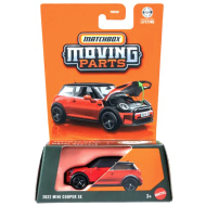 Matchbox Moving Parts: 2022 Mini Cooper SE otevírací autíčko 1/64 - Mattel