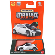 Matchbox: Moving Parts: 2024 Toyota Yaris GR Rally2 otevírací autíčko v měřítku 1:64 - Mattel