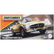 Matchbox: Papírová krabička 1963 Mercedes-Benz 230 SL autíčko 1/64 - Mattel