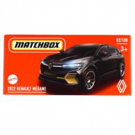 Matchbox: Papírová krabička 2022 Renault Mégane autíčko 1/64 černá - Mattel