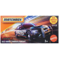 Matchbox: Papírová krabička 2023 Dodge Charger Pursuit autíčko 1/64 - Mattel