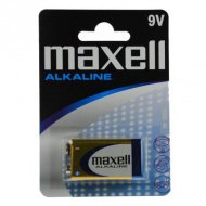 Maxell: Alkalická baterie 9V 6LR61 1ks v blistrovém balení