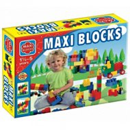 Maxi Blocks velká krabice stavebních kostek 56 ks - D-Toys