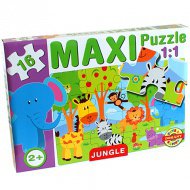 Maxi puzzle Džungle se zvířaty - D-Toys