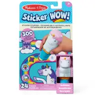 Melissa &amp; Doug: Sticker WOW! Razítkovací samolepky – Jednorožec – Spin Master
