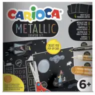 Metalická 17dílná kreativní sada - Carioca