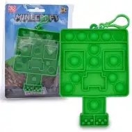 Minecraft Bubblers Mini Pop-it překvapení přívěsek 1ks