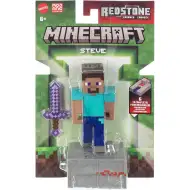 Minecraft: Herní figurka postavy Steve s doplňky - Mattel