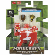 Minecraft: Mooshroom 8cm akční figurka s doplňky - Mattel