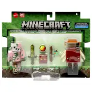 Minecraft: Sada figurek Zombified Piglin a Strider - Mattel