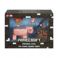 Minecraft: Úroveň diamantu - Figurka prasete - Mattel