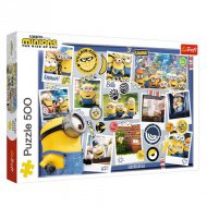 Minionky Šílená fotokolekce 500dílkový puzzle - Trefl