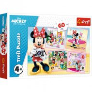 Minnie Mouse: Roztomilý puzzle Minnie 60 kusů - Trefl