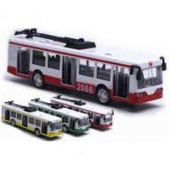 Model trolejbusu z kovu v několika barvách 1/90