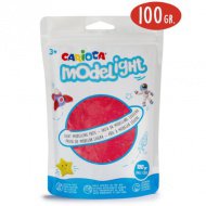 Modelight 100g červená plastelína - Carioca