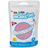 Modelight 50g růžová plastelína - Carioca