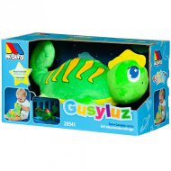 Molto: GusyLuz plyšový chameleon se světlem na spaní