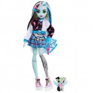 Monster High™: Panenka Frankie Stein s mazlíčkem a doplňky - Mattel