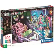 Monster High 2 104dílné supercolor puzzle - Clementoni