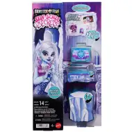 Monster High Péče o strašidla Abbey Bominable panenka s doplňky - Mattel