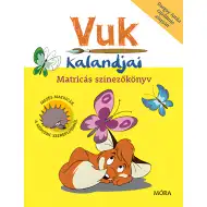 Móra: Dargay Attila a Fekete István - Vukova dobrodružství samolepková omalovánka