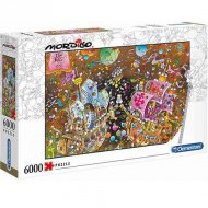 Mordillo Polibek puzzle 6000 ks - Clementoni