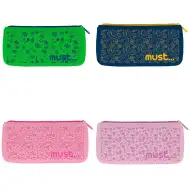 Must: Silikonové pouzdro na tužky s vzorem ve čtyřech variantách 20x10cm