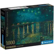 Muzejní sbírka: Van Gogh - Hvězdná noc 1000 ks HQC kompaktní puzzle - Clementoni