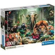 Mystická džungle 1000 ks HQC puzzle s plakátem - Clementoni