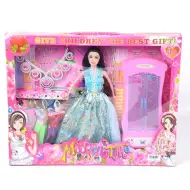 Na večírku princezny s náhrdelníkem a doplňkem 30 cm.