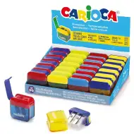 Nádržkové dvouotvorové barevné ořezávátko různé 1ks - Carioca