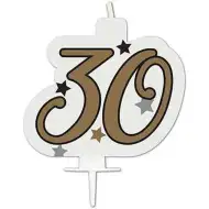 Narozeninová svíčka - číslo 30